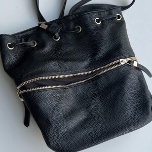 Black Small Backpack